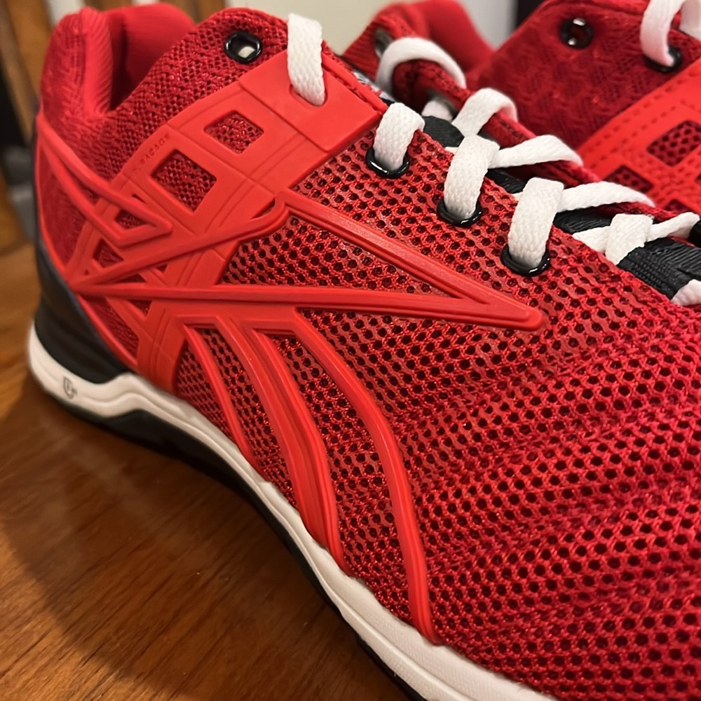 Reebok CrossFit Nano Speed shoes sneakers new red V60157 Men’s Size 7.5 - Picture 6 of 11